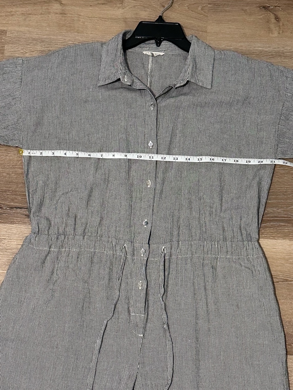 Eileen Fisher Button-Front romper - Picture 7 of 13